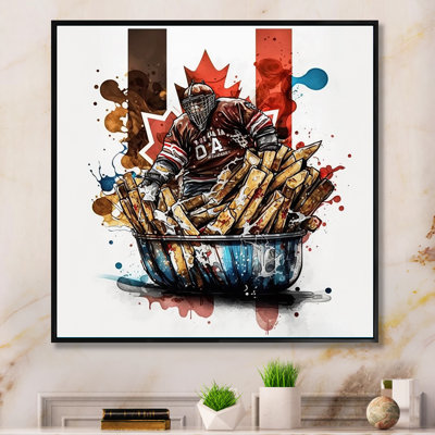 «But Tender In Poutine I», impression sur toile