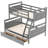 Grote Twin Over Full 2 Drawer Solid Wood Standard Bunk Bed by Harper Orchard-1833405778