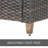 Glorya Wicker Patio Chair with Cushions