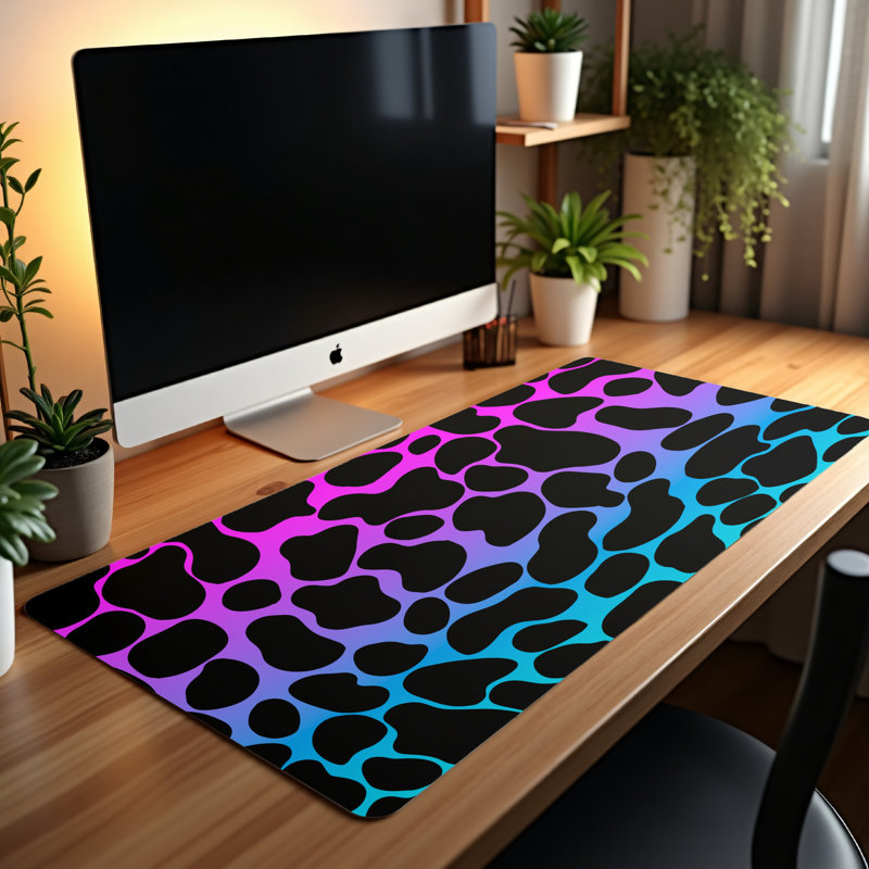 Polyester Desk Pad, 14.4x12.1