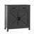 Farmhouse Buffet Cabinet with 2 Drawers and Barn-Style Doors-1781237377