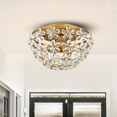 Plafonnier encastré 3 lumières Rosa