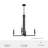 4 - Light Geometric Rectangle Chandelier-86178464