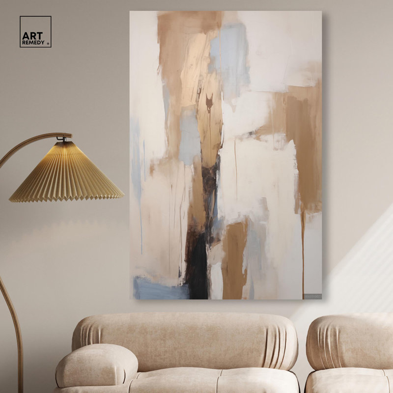 Sandstone Stillness I, toile par Art Remedy, Toile tendue, H 45 po x l 30 po, Toile tendue