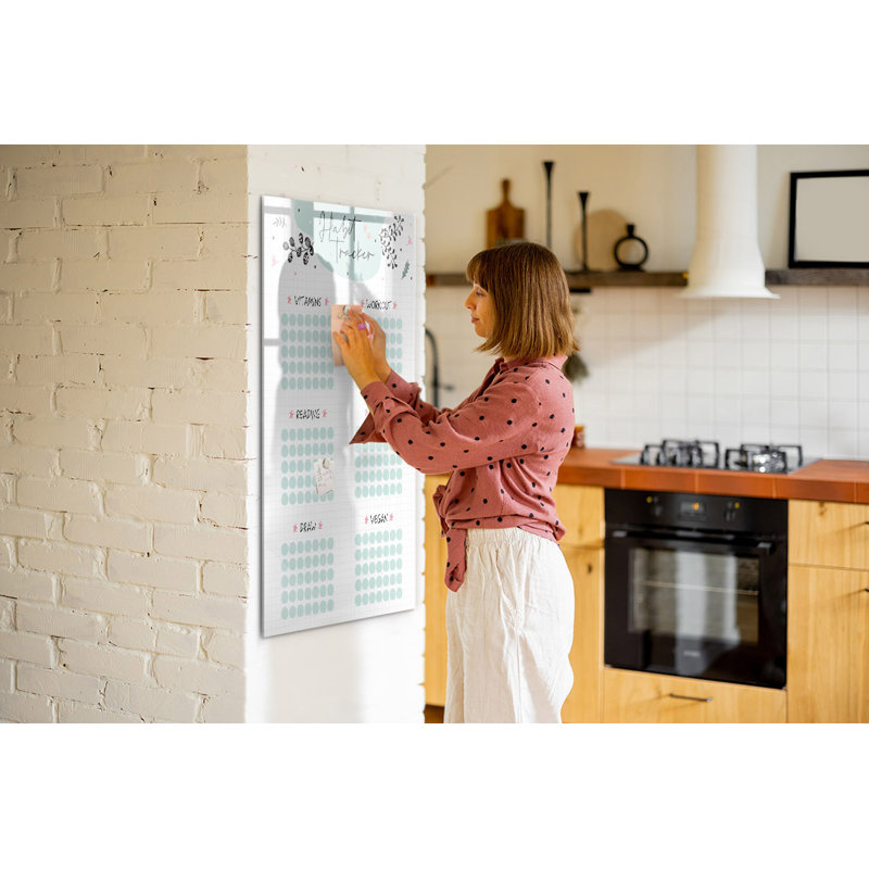 Magnetic Glass Dry Erase Board