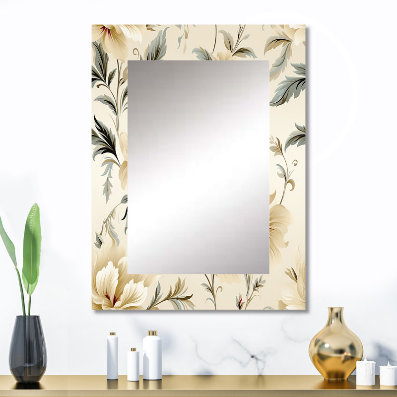 Motif victorien minimaliste de style victorien Ivey, 32 po x 24 po