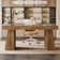 Wolbach 55 Inches Executive Desk with Double Trapezoid Base