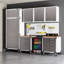 Armoire roulante 4 tiroirs avec 1 porte Seville Classics UltraHD-109870938