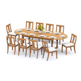 Osborne Outdoor - Piece Teak Dining Set