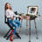 Metal 4 Compartment Makeup Organizer