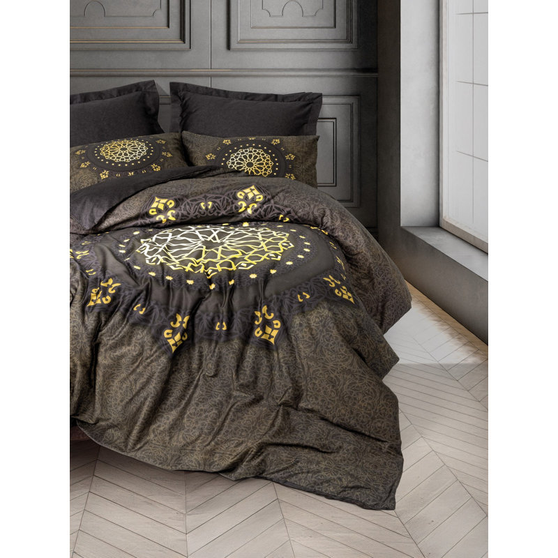 Ensemble de housse de courtepointe en satin