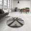 Brun Mylee/Tapis décoratif grise-1237872879