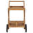 Solid Wood Bar Cart