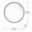Miroir mural 27,5 po
