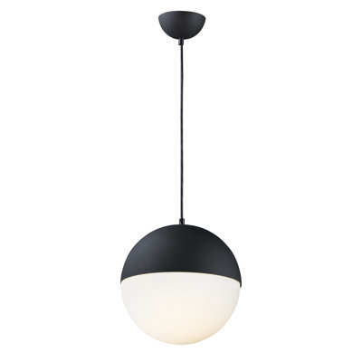 Luminaire suspendu sphère 1 lumière Hastings