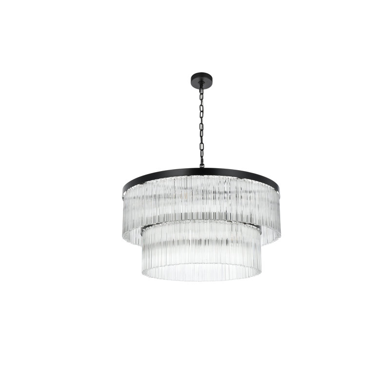Lustre Lu 32 pouces, Noir, noir, noir, noir