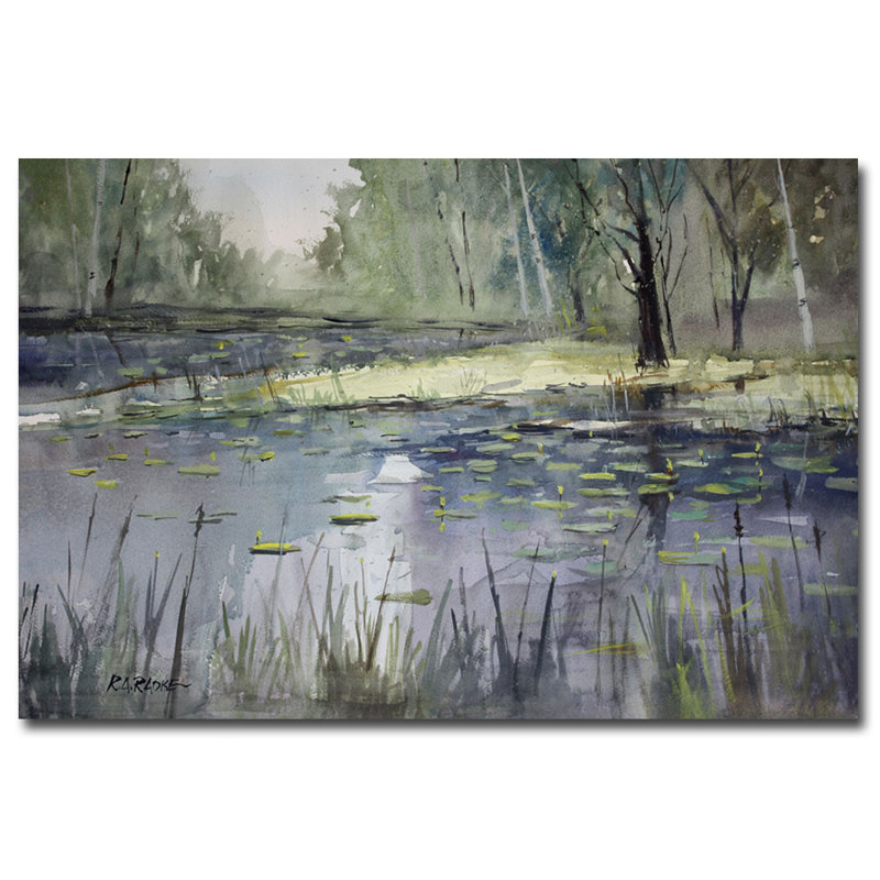 «Tranquility», reproduction d'art sur toile, H 16 po x l 24 po x P 2 po