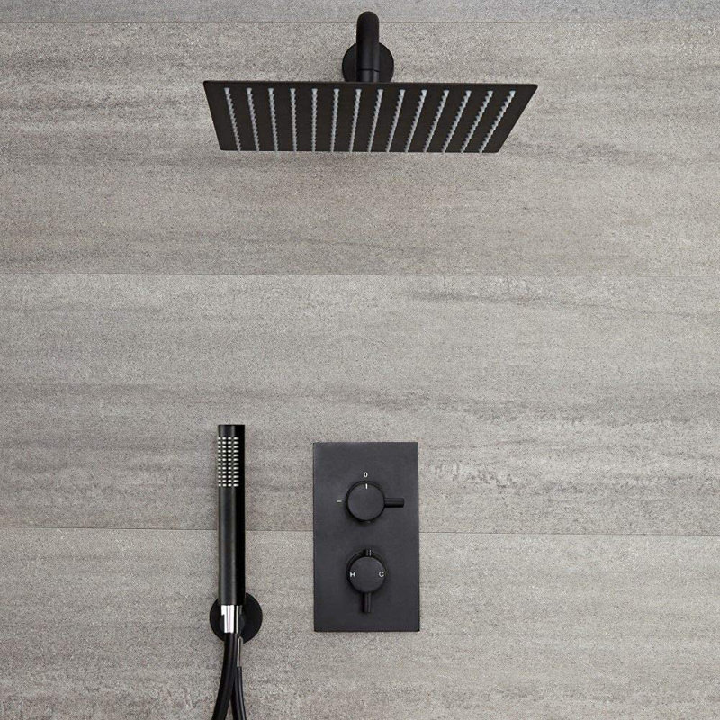 Rain Fixed Shower Head 2.5 GPM GPM