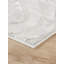Hamilton Modern Metallic Sheen Area Rug - Polypropylene Weaving - Jute Backing - Marble Inspired Design Rugs, Silver-113425136