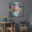 «Bouquet In French Jug 1 Gray» par Shirley Novak, art mural en métal-260682793