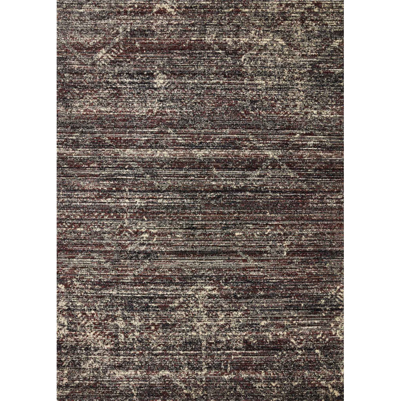 Tapis noir tissé à la machine lazro, Rectangle 11 pi 6 po x 15 pi