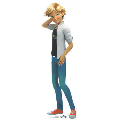 Miraculous Adrien Cat Noir Ladybug Cardboard Standup