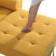 Upholstered Corduroy Armchair-293116138