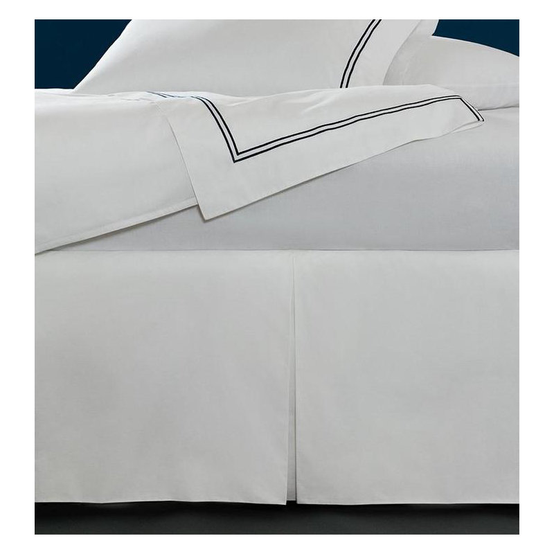 Grande Hotel Tailored Bed Skirt, White, King