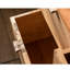 Armoire de rangement multifonctionnelle à tiroir et porte vitrée