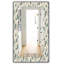 Miroir mural bohémien et éclectique 24 plumes-40099477