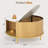 31.5" Modern Round Coffee Table With Hidden Storage: Flip-top Lid & Sliding Doors-992624402-992624396