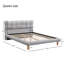 Structure de lit plateforme tapissier-1019416497