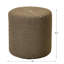 Repose-pieds rembourré rond moderne de 18 po Brynnen-599179402