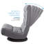 Chaise de jeu pivotante 360 degrés-1115910816