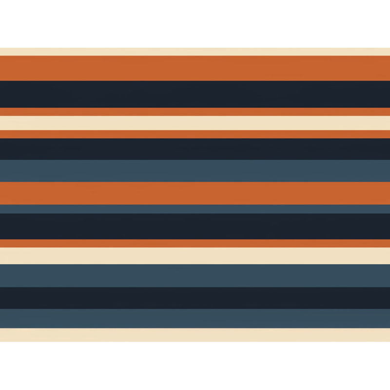 Polyester Striped Comforter, King Comforter, Gold/Yellow