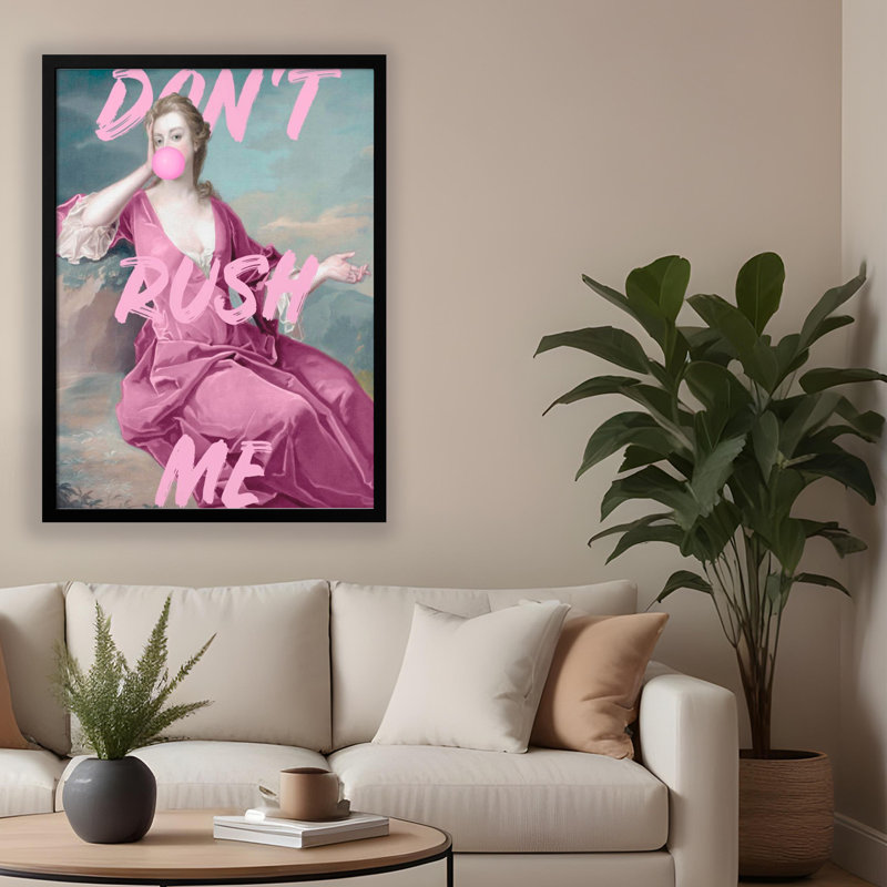 Don’t Rush Me Print by Talitha McQueen, 20" H x 16" W