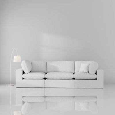 Canapé modulaire rembourré 3 pièces Jossa
