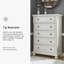 Commode 5 tiroirs Mikado