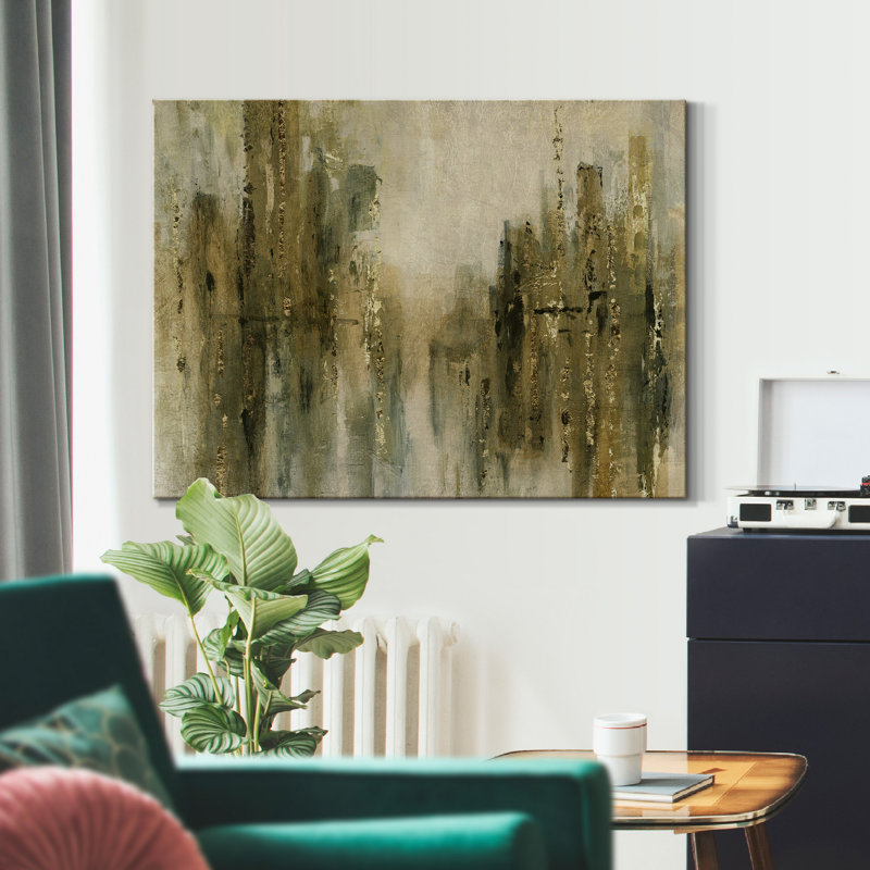 Gold City Shine - reproduction sur toile tendue, H 27 po x l 18 po x P 1 po