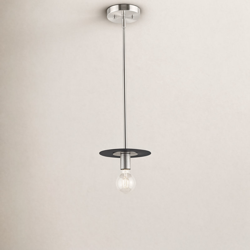 Phillipa Gramercy 1 - Light Single Pendant, Brushed Nickel