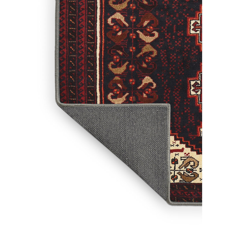 Tapis rouge à motif sud-ouest, Rectangle 8 pi x 10 pi