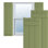 True Fit PVC Three Board Joined Board-n-Batten Shutters