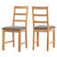 4 - Person Extendable Solid Oak Dining Set-89968729