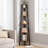 5-Tier Corner Shelf With Metal Frame, Industrial Ladder Display Stand For Living Room, Kitchen, Home Office And Small Spaces-992516373