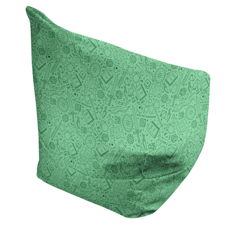 Sac de pois Leffel, Pas de bourre, vert, H 86 po x L 2 po x P 43 po