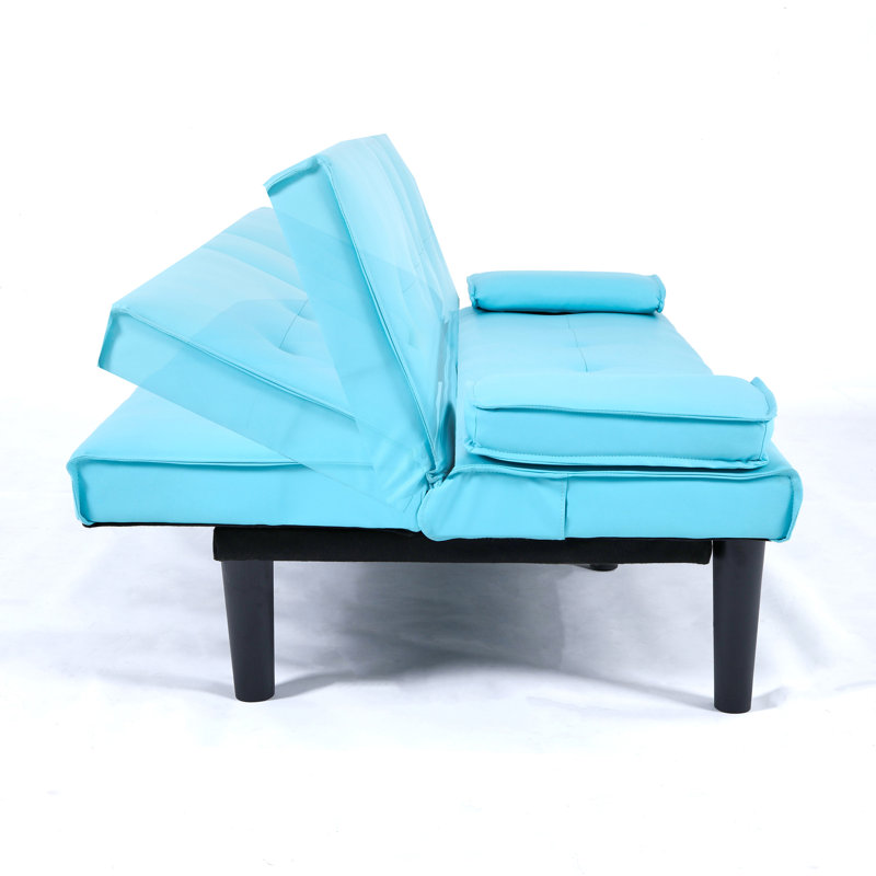 67-inch  multi-functional sofa bed, Light gray