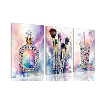 3 Piece Wrapped Canvas Print