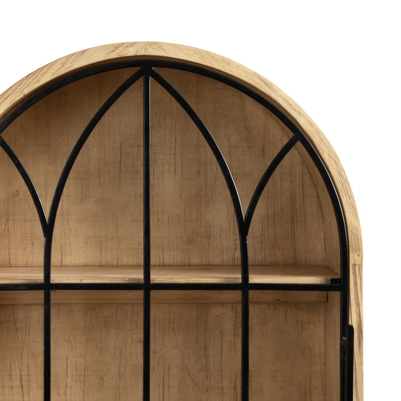 Ury Solid Wood Accent Cabinet, Natural