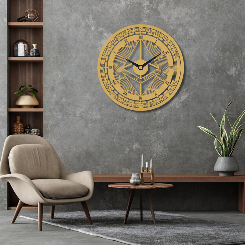 Martina Metal Wall Clock