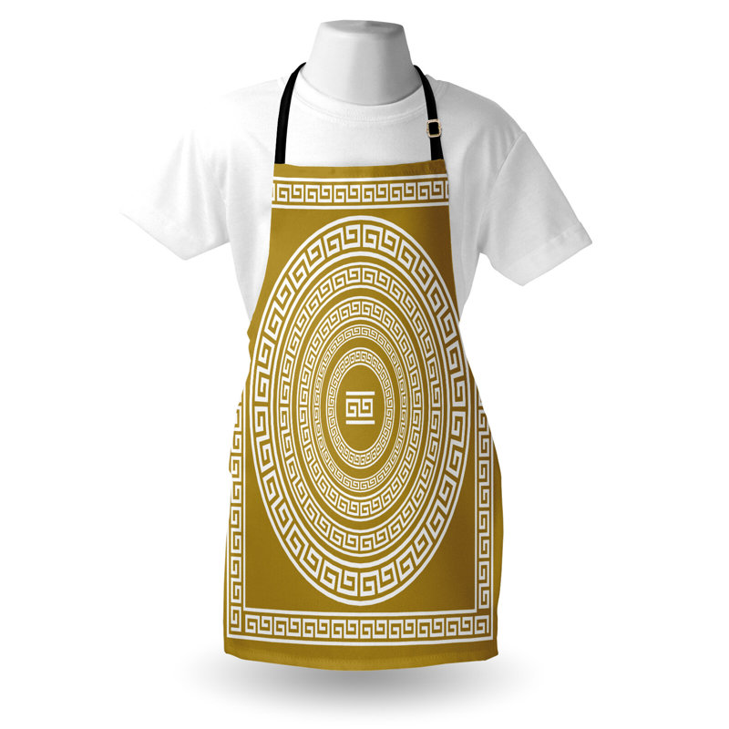 Geometric Bib Apron